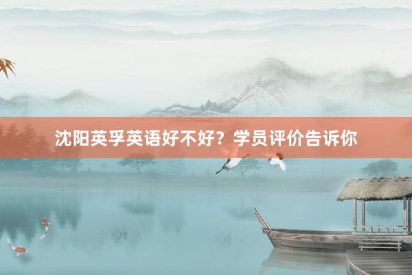 沈阳英孚英语好不好？学员评价告诉你
